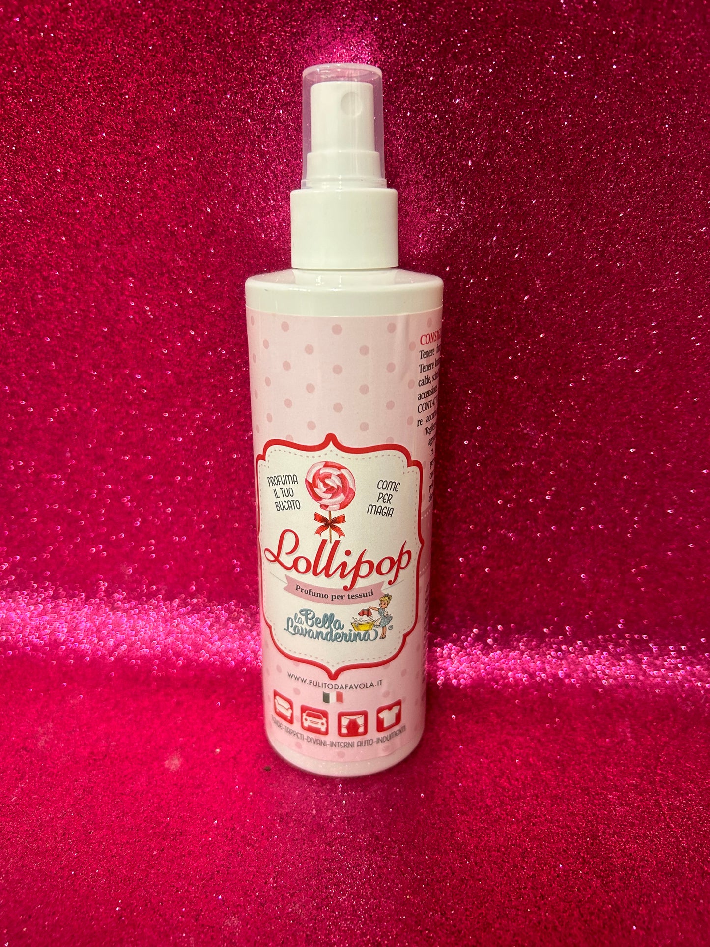 Spray tessuti e ambienti 250ml Lollipop