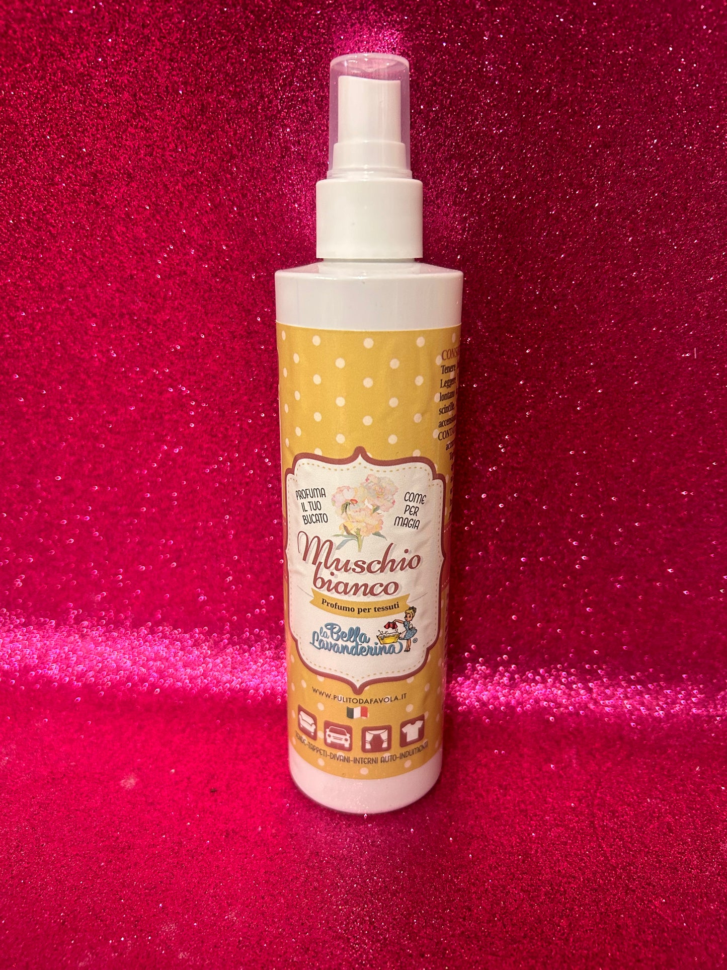 Spray tessuti e ambienti 250 ml Muschio Bianco