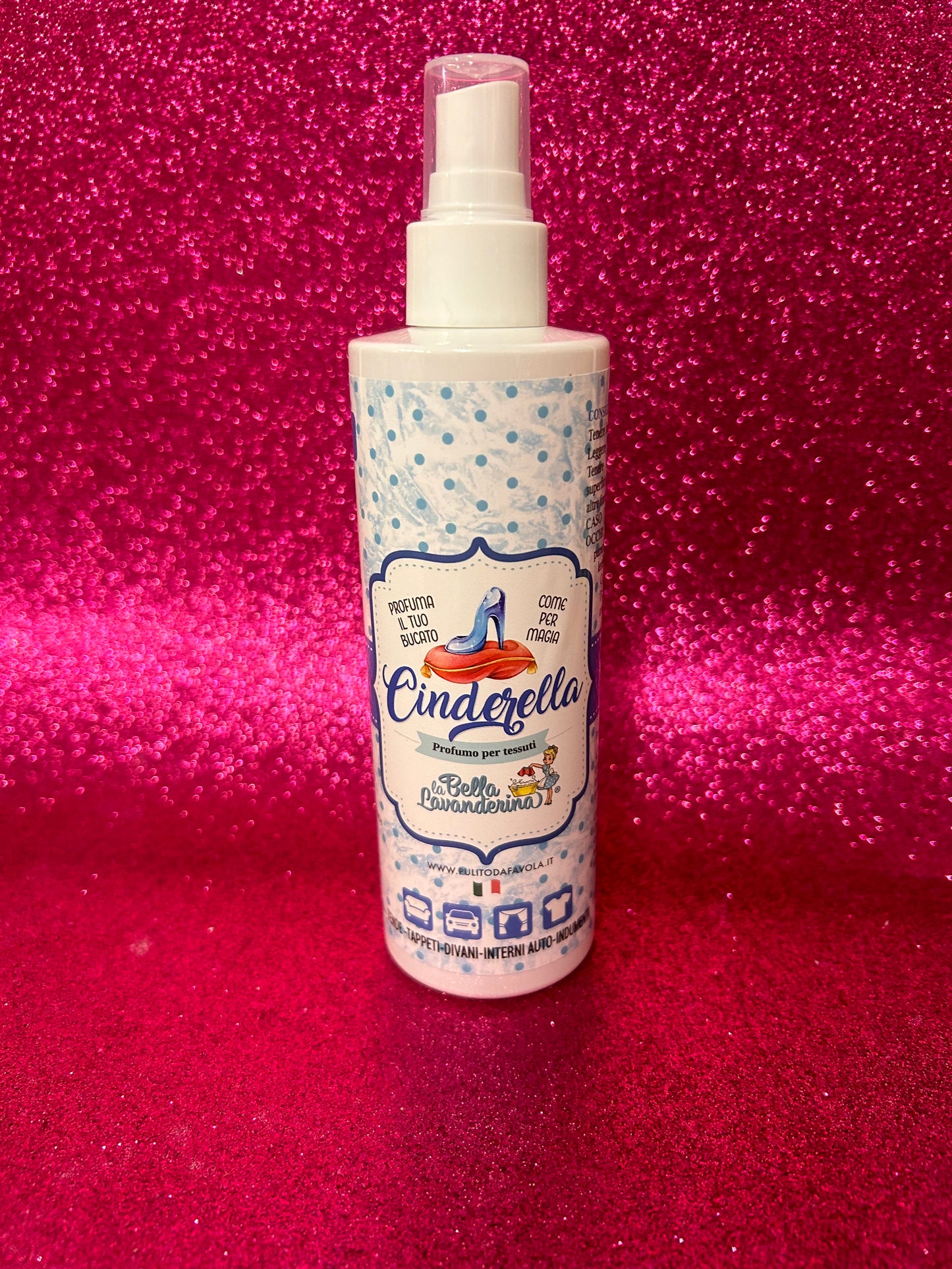 Spray tessuti e ambienti 250ml Cinderella