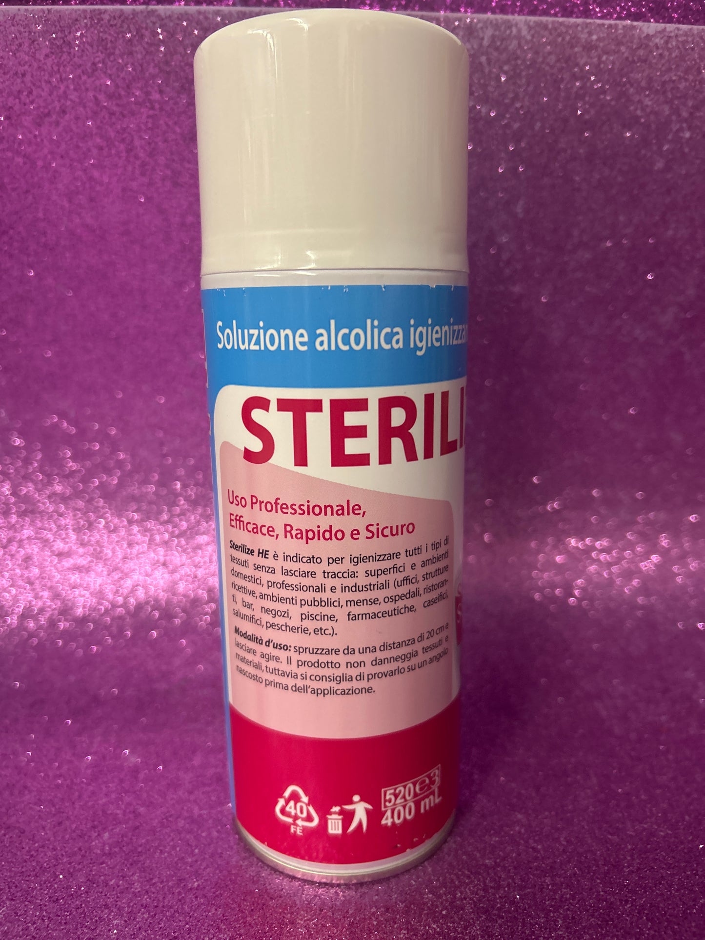Spray igienizzante tessuti 400ml