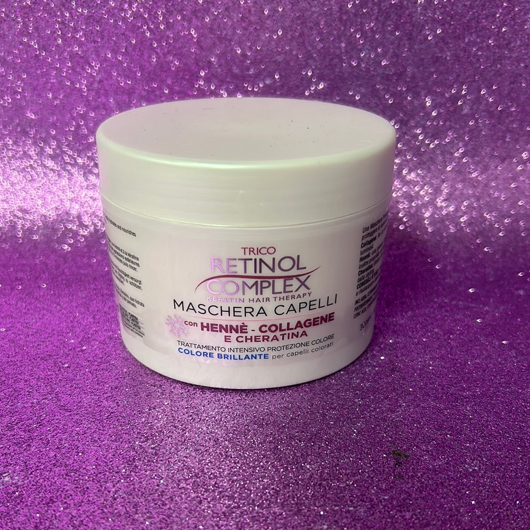 Maschera Capelli Colorati