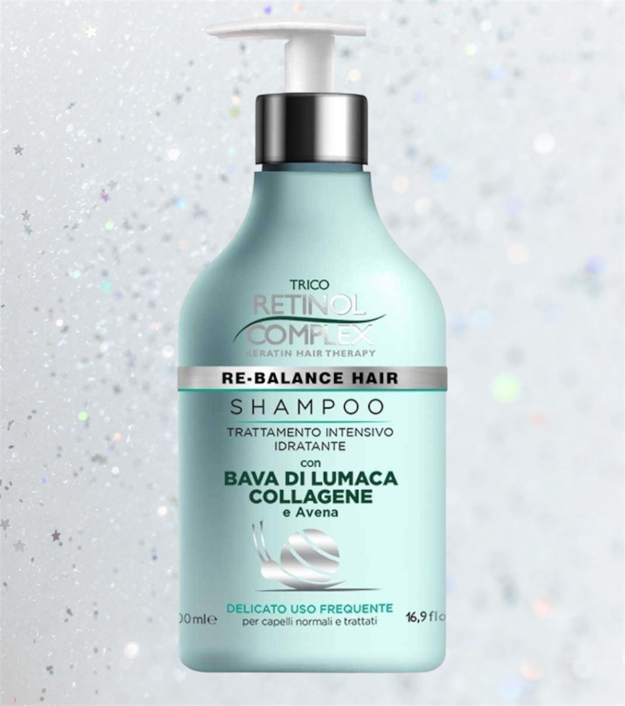 Shampoo bava di lumaca con dosatore 500 ml