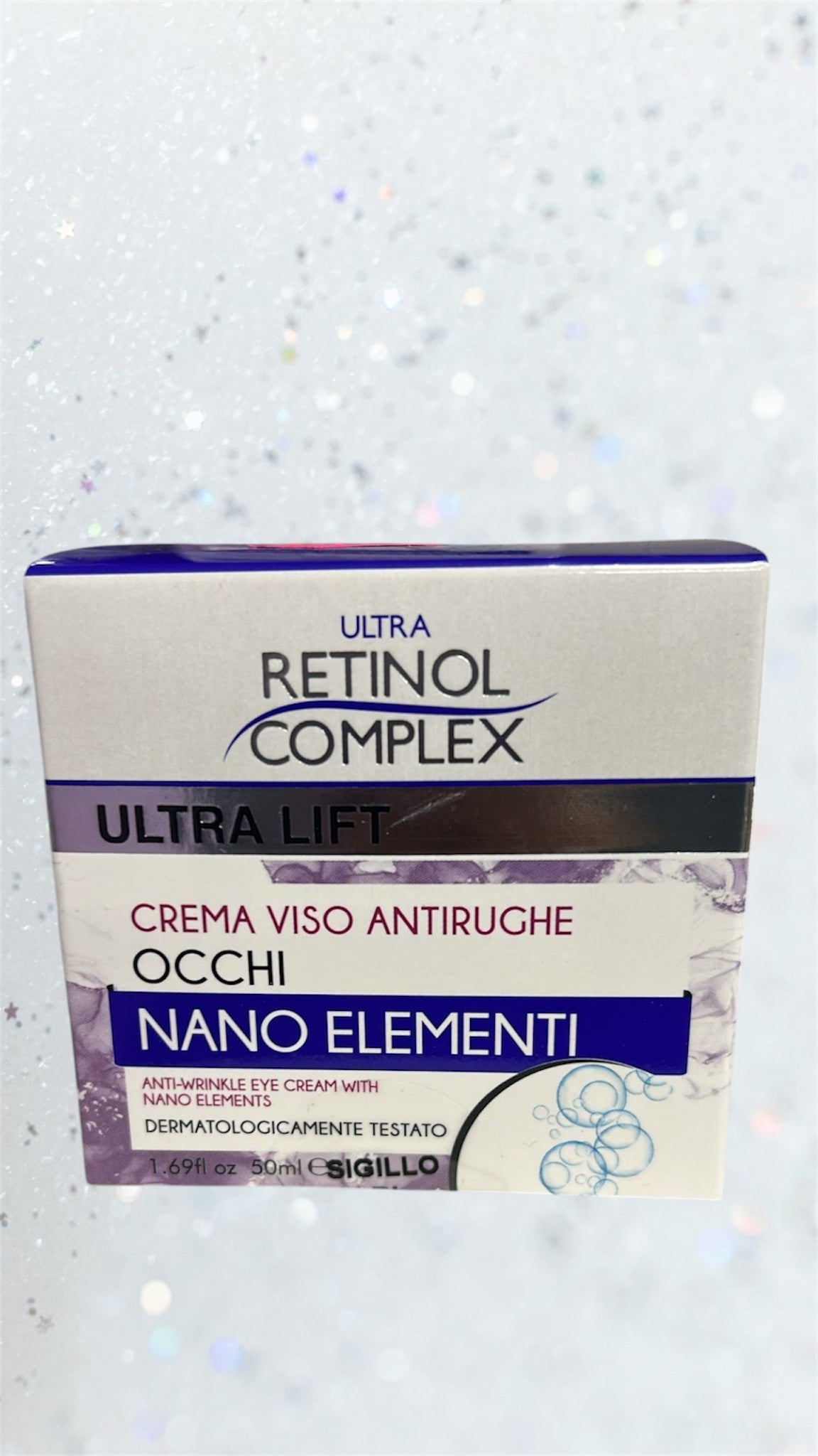 Crema viso antirughe occhi nano elementi ultra lift