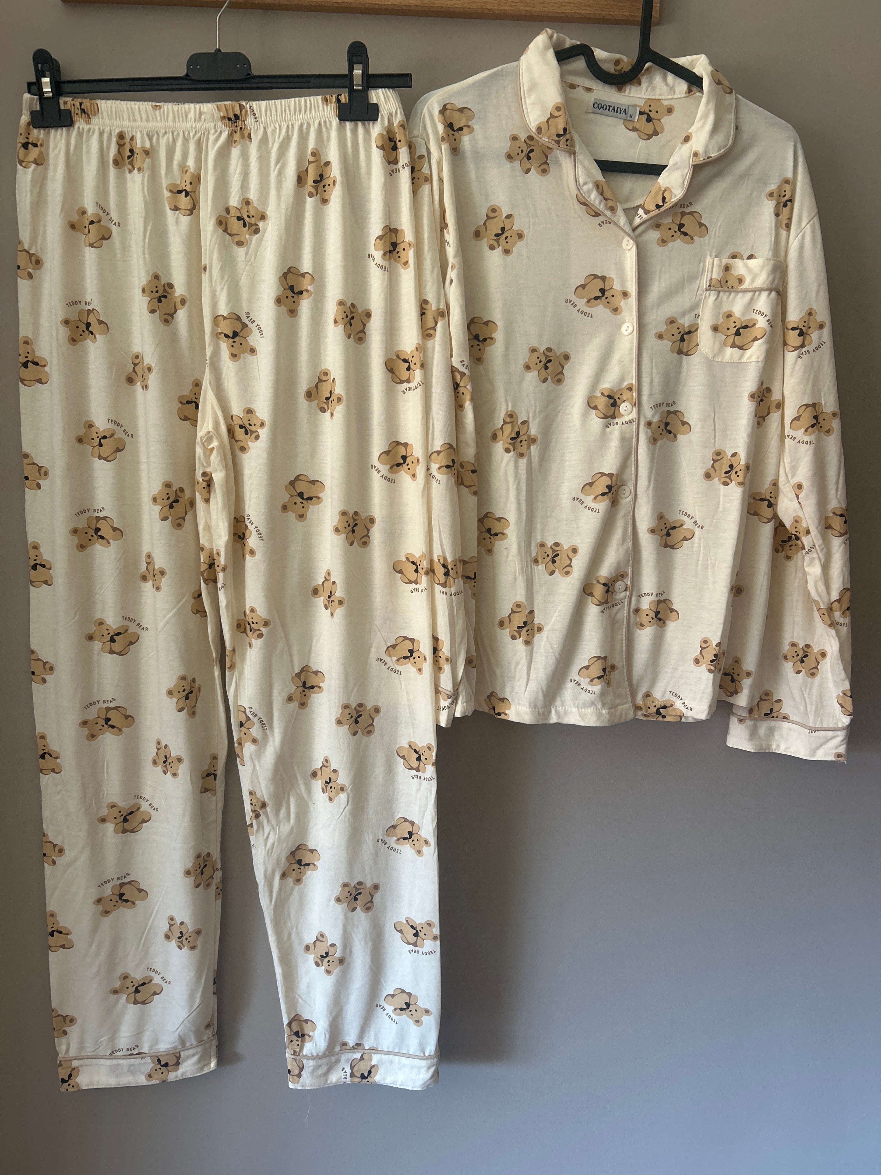 Pigiama Teddy beige