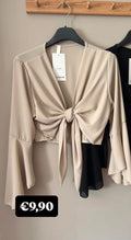 Coprispalle chiffon beige