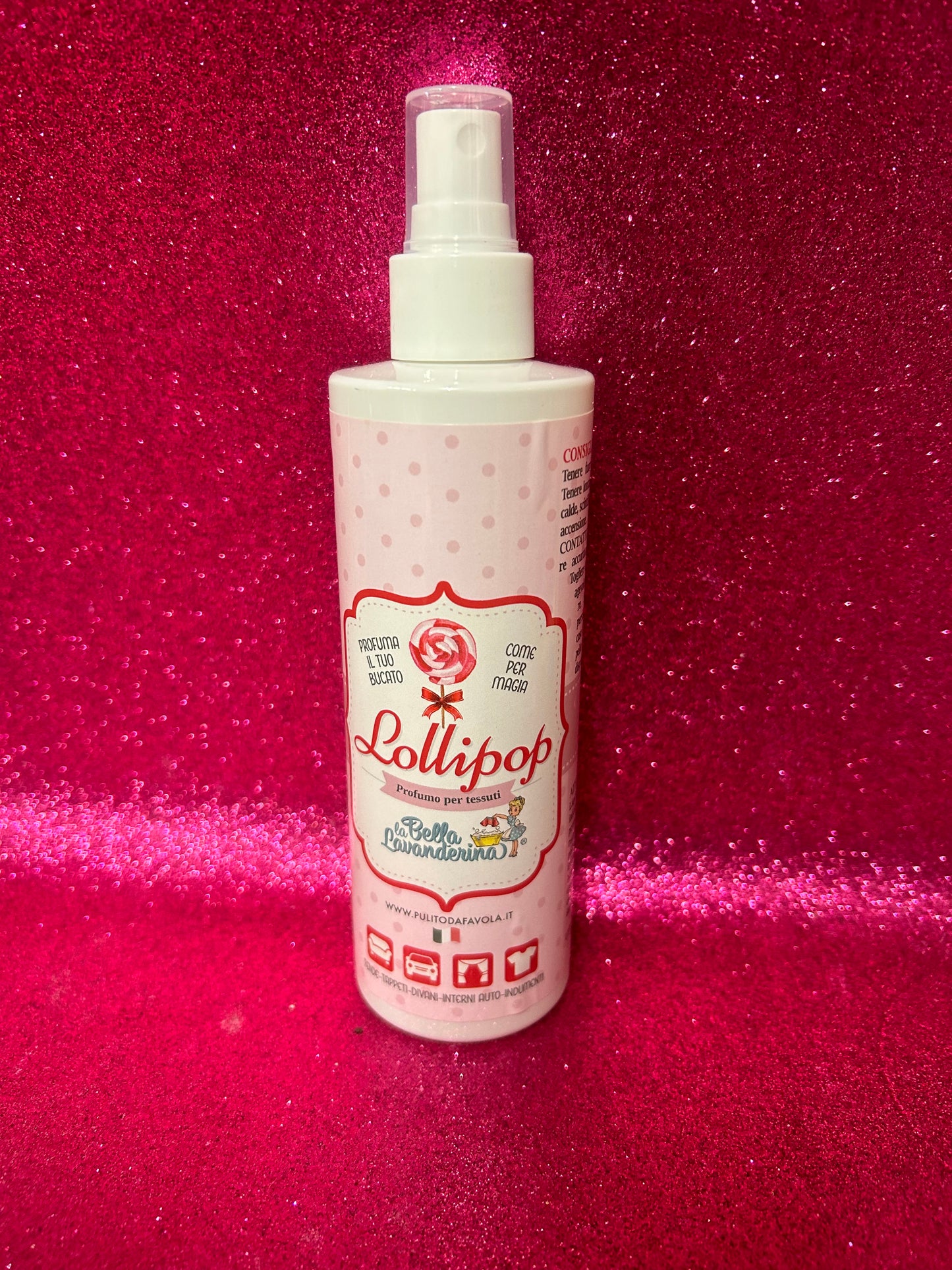 Spray tessuti e ambienti 250ml Lollipop