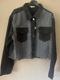 Giubbino Denim strass