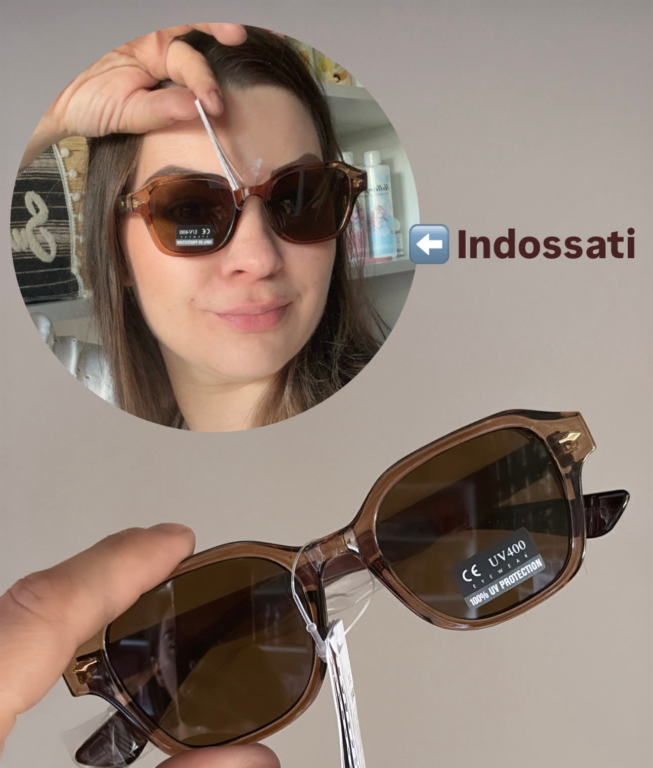 Occhiali Brown