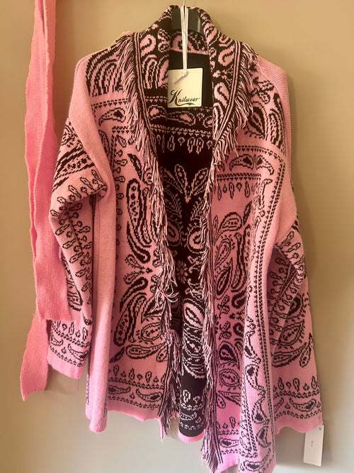 Cardigan Pink taglia unica