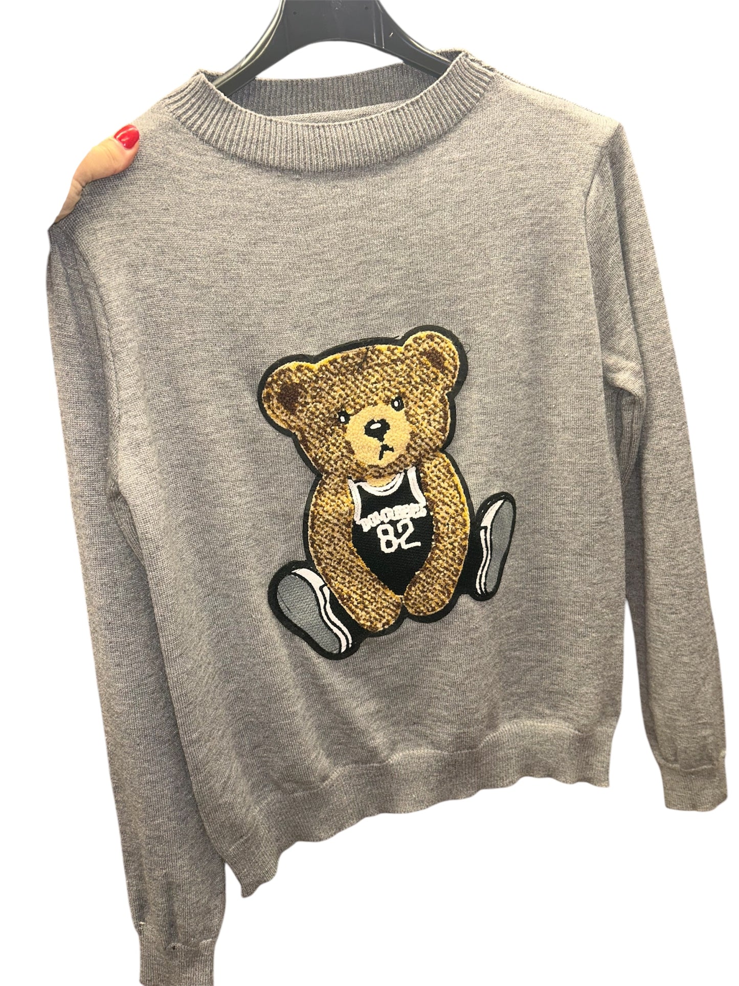 Maglia Teddy 🐻 grigio