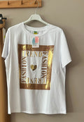 T shirt taglia unica fashion bronzo