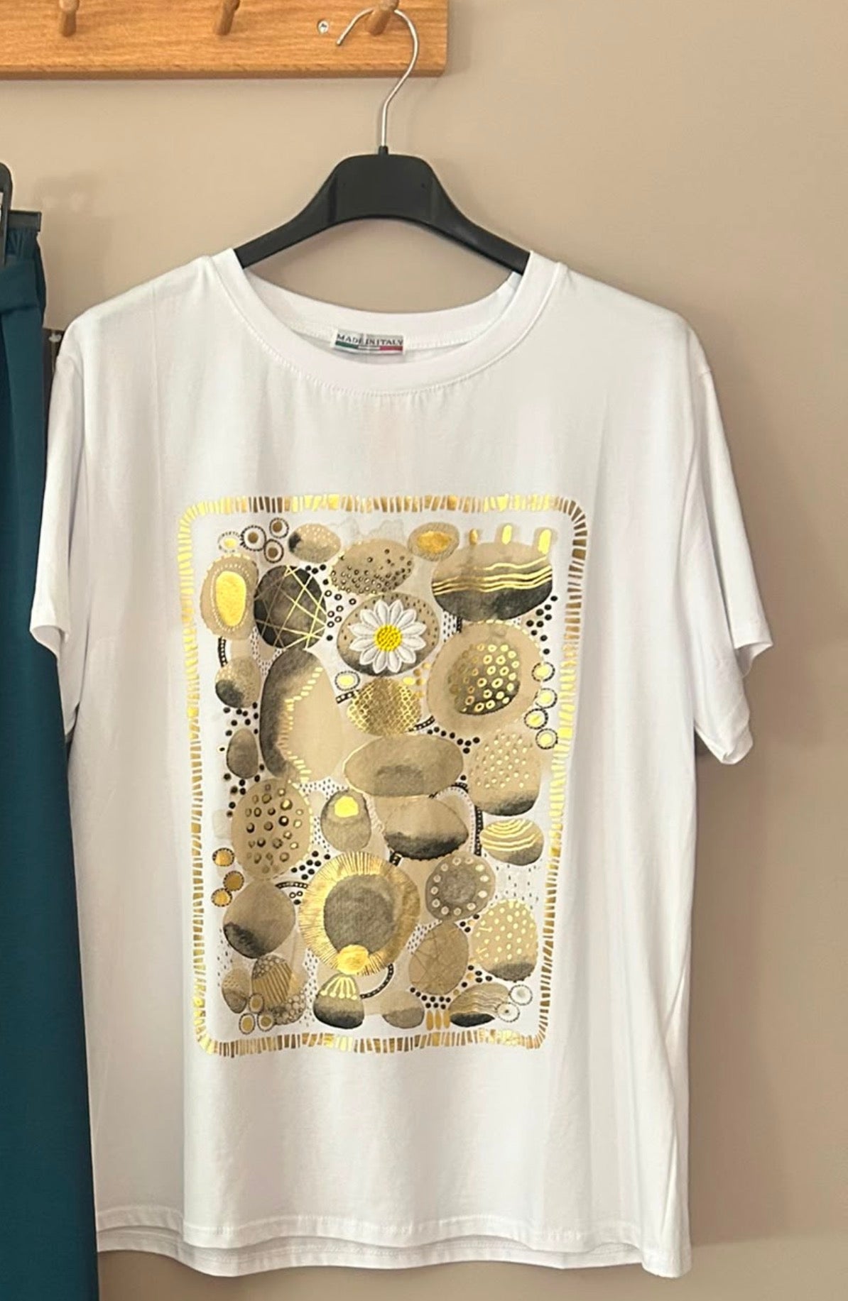 T shirt taglia unica Stone beige