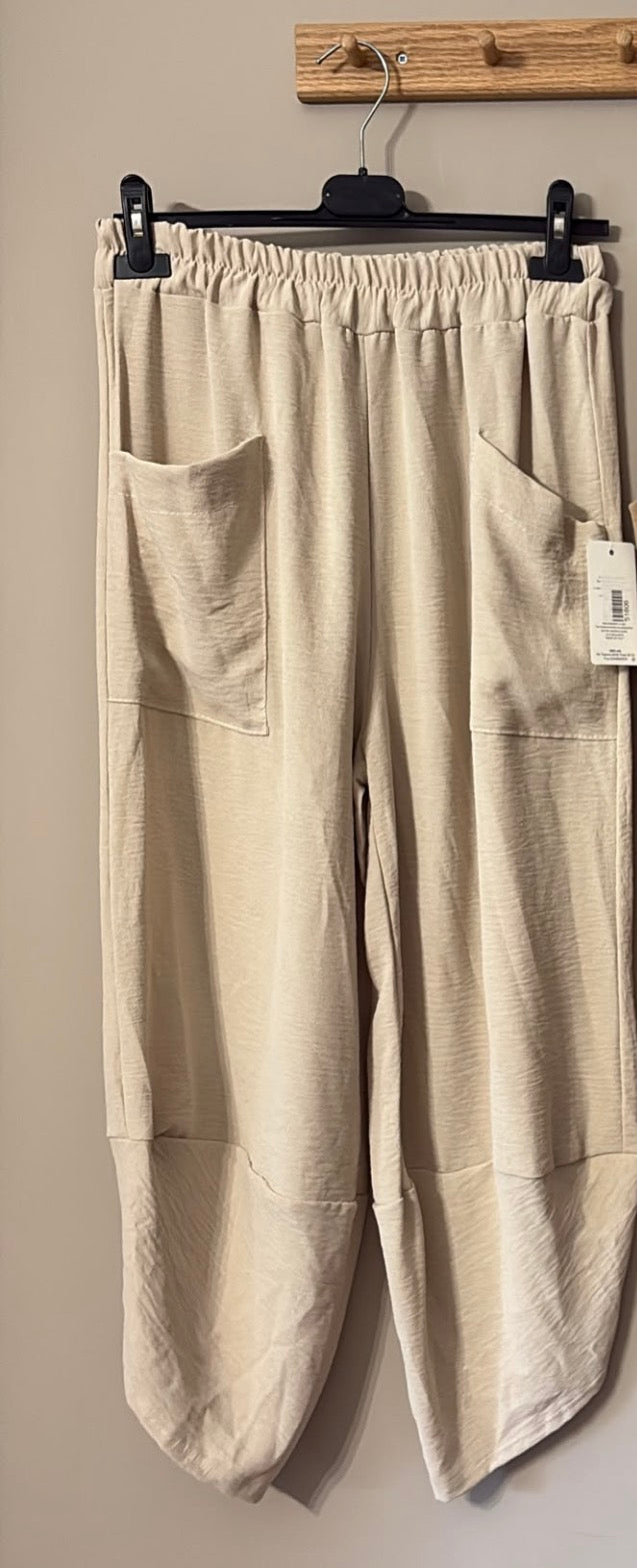 Pantalone baloon beige tg unica