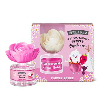Deodorante panna e fragola flowers