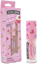 Olio labbra panna e fragola