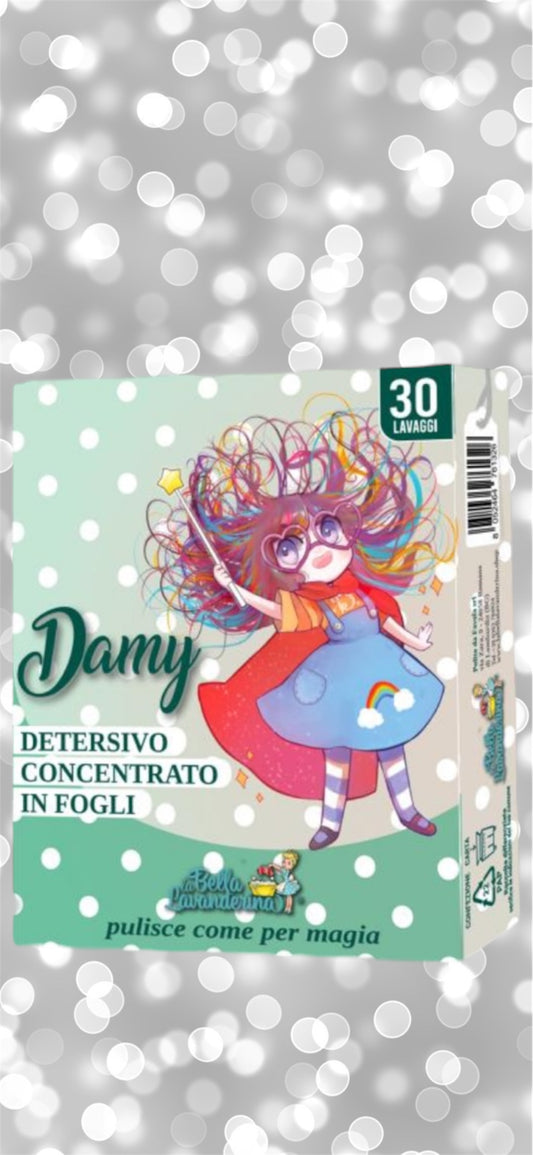 Damy detersivo concentrato in fogli qt.30