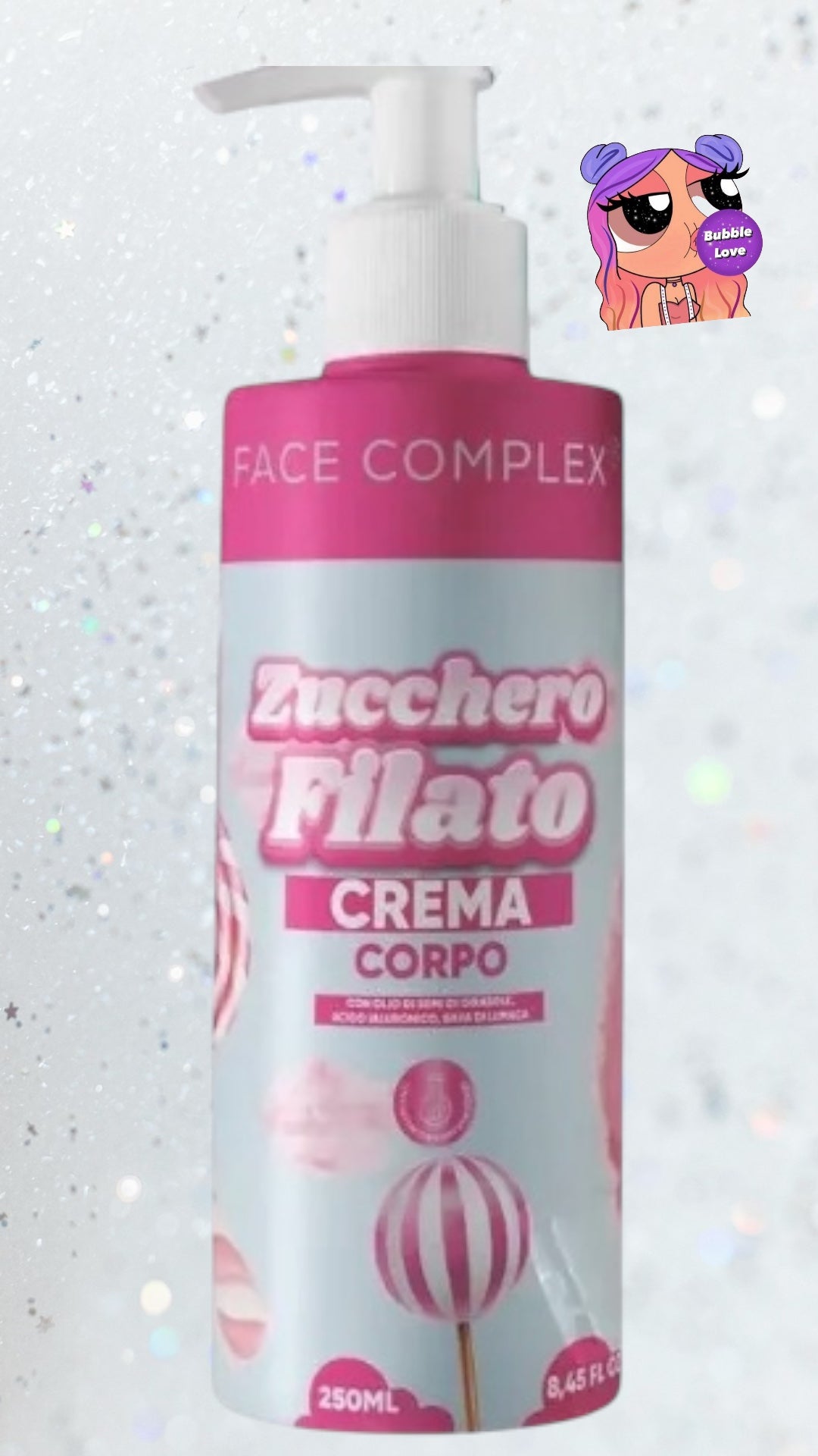 Crema corpo allo zucchero filato 250ml